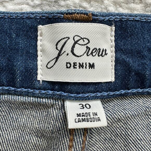 J. Crew High Rise Slim Boyfriend Jean Medium Wash Size 30 - Picture 6 of 11